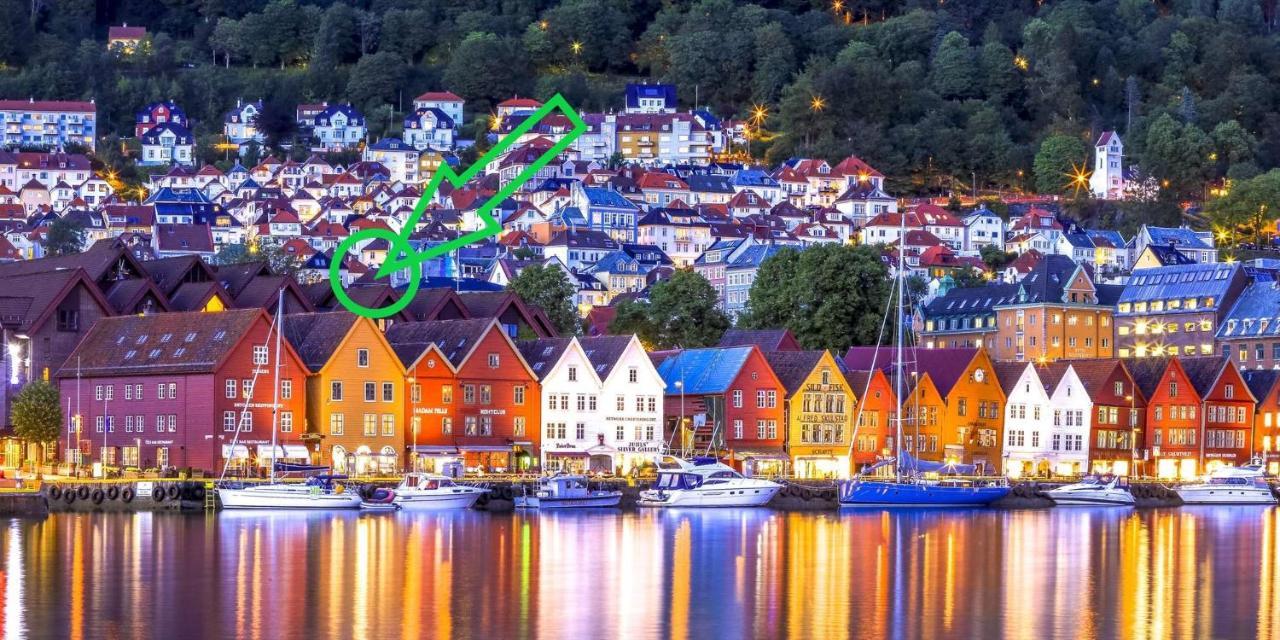 卑爾根Bryggen Living公寓 外观 照片